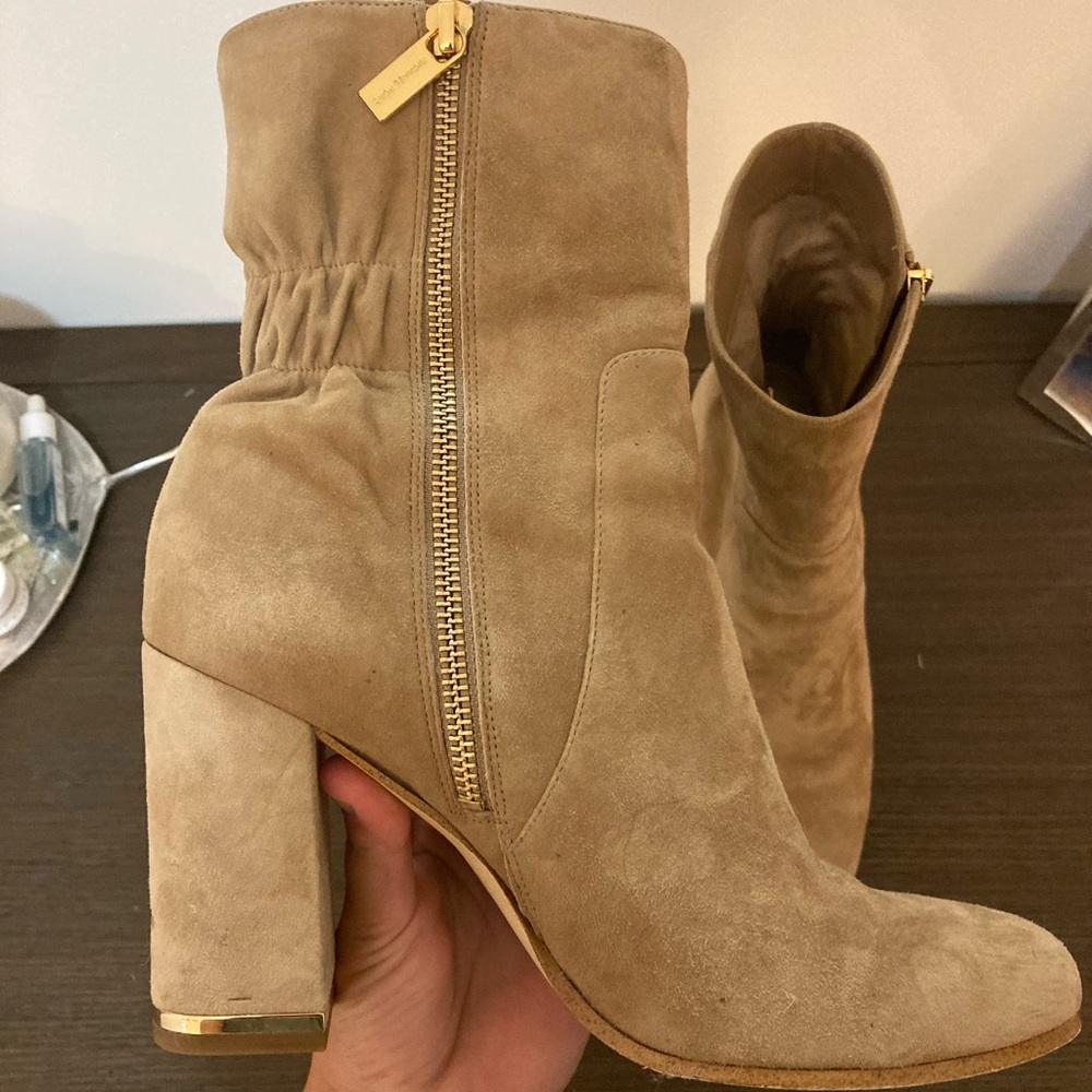Suede Michael Kors Booties - worn twice :) - Picture 3 of 4